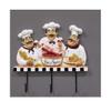 ZAW Wall-Mounted Coat Rack with Hooks, Color F view 1