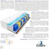 Godre 155 x 200 cm Double Mattress, H3/H4 Multi-Pocket Spring, 20 cm, Coconut Fiber, Profiled Visco Memory Foam and HR Foam view 3