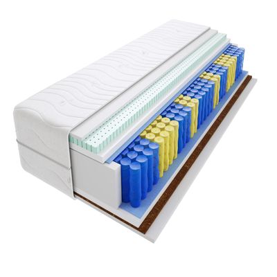 Godre Salvo Reversible Pocket Spring Mattress 130 x 205 cm, H3/H4, 20 cm