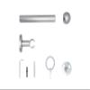 ondeco Made-to-Measure Curtain Rod, 20 mm, Ball Finials, Single Track, Ceiling-Mount, 360 cm, Stainless Steel Look view 3