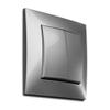CARLA Double Socket Treppe Silver 1718-16 Elektro-plast Surface-Mount view 2