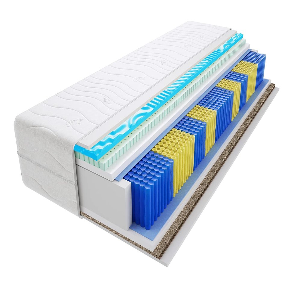 Godre 145 x 180 cm Double Mattress, H3/H4 Pocket Spring, 22 cm