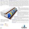 Godre Mattress 105 x 205 cm, H4 & H5 Multi-Pocket Spring Mattress, 19 cm High, Coconut Fiber, Horsehair, HR Foam, Quilted Santana Cover view 3