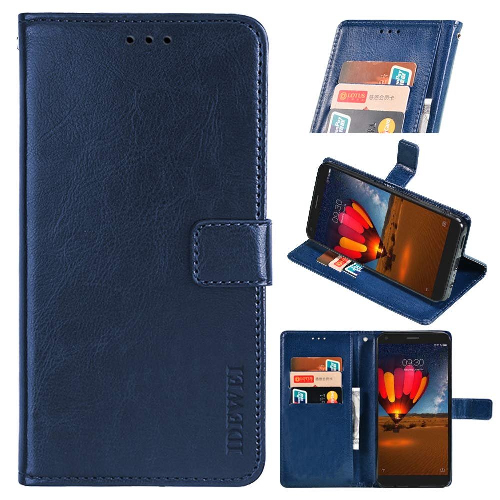 BELLA BEAR Infinix Note 11 Pro Wallet Flip Case, Dark Blue