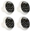 4-Pack Round Cabinet Knobs with Christmas Tree, Elk and Deer Designs view 1