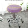 Bar Stool Cover with Elastic Band, Non-Slip, Round view 3