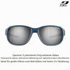 Julbo MONTEBIANCO 2 Sunglasses for Men - Dark Blue/Blue/Mint - Category 3 Polarized view 2