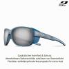 Julbo MONTEBIANCO 2 Sunglasses for Men - Dark Blue/Blue/Mint - Category 3 Polarized view 3
