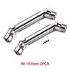 YZSM Steel CVD Driveshafts for 1/10 RC Rock Crawlers, 2-Piece Set view 2