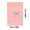 XXZY Retro Password-Lock Journal Notebook, Black view 2
