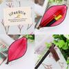 Meet-shop Pencil Case Set, Floral Patterns, Canvas, Zipper, 4-Piece (Pastoral) view 3