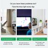 JHZDX 32–75" TV Screen Protector, Anti-Blue-Light, Matte Anti-Glare Film, 48" view 2