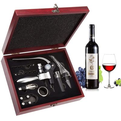 Smaier Wine Opener Set with Rabbit-Style Corkscrew and Gift Box