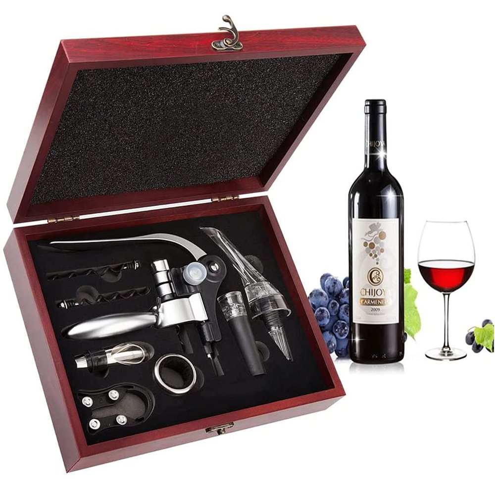 Smaier Wine Opener Set with Rabbit-Style Corkscrew and Gift Box