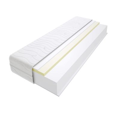 Godre Foam Mattress 170 x 180 cm Double Mattress, H3 Medium-Firm Comfort Foam, 17 cm High, Visco Memory Foam with Climate Fiber, Hypoallergenic, HR Foam, Quilted & Removable Cover, Tivoli Max