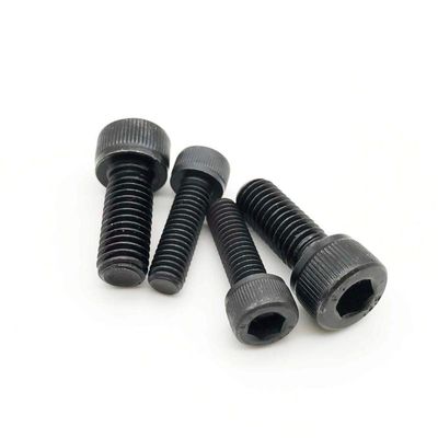ZZTWER 50-Piece M1.4 M1.6 M2 M2.5 M3 M4 M5 DIN 912 Hex Socket Head Cap Screws, 304 A2-70 Stainless Steel, Black, Grade 12.9, 25 mm