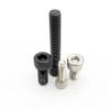ZZTWER 50-Piece M1.4 M1.6 M2 M2.5 M3 M4 M5 DIN 912 Hex Socket Head Cap Screws, 304 A2-70 Stainless Steel, Black, Grade 12.9, 25 mm view 4