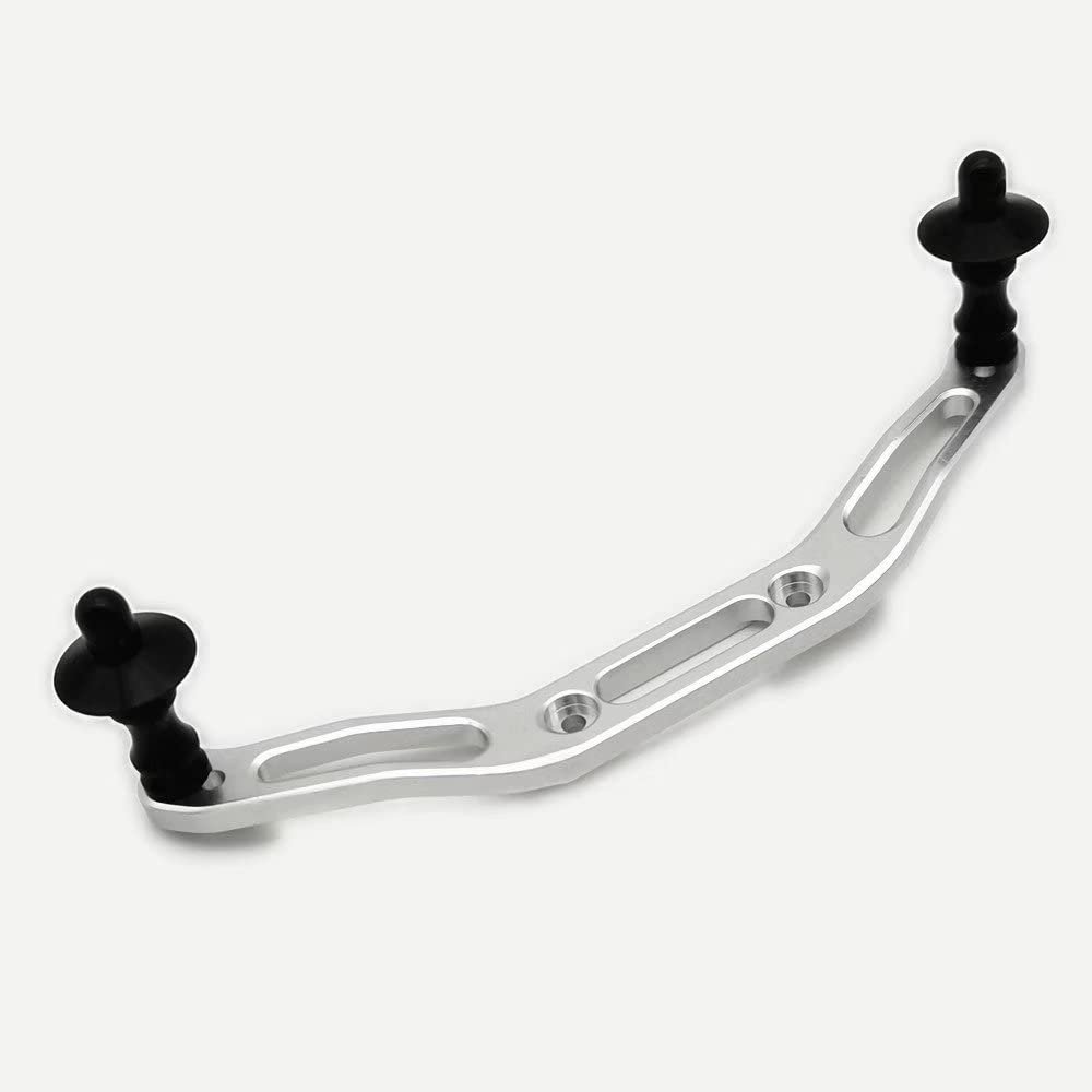 Silver Aluminum Body Mount for Traxxas Slash 4X4 and Stampede 4X4