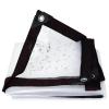 QIAOH Waterproof Transparent Tarp 4 x 7 m, UV-Resistant view 1