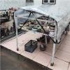 QIAOH Waterproof Transparent Tarp 4 x 7 m, UV-Resistant view 2