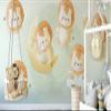 Muralo Self-Adhesive Watercolor Photo Wallpaper, Lions, Safari Animals - 450 x 300 cm view 3