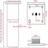 RAN Modern Adjustable Metal Furniture Legs view 3