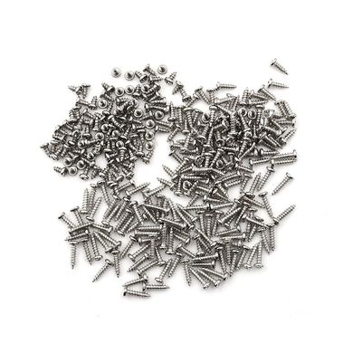 ZZTWER 100-Piece Stainless Steel Self-Tapping Screws, PM2.0, 2 x 6 mm, Phillips Round Head