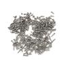 ZZTWER 100-Piece Stainless Steel Self-Tapping Screws, PM2.0, 2 x 6 mm, Phillips Round Head view 1