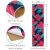Skateboard Grip Tape with Tropical Red Flowers, 2-Pack view 3