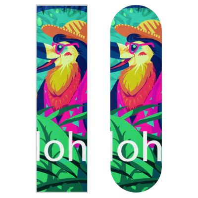 Hawaiian Bird Skateboard Grip Tape, 2 Pieces