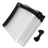 QIAOH 7 x 9 m Waterproof Transparent Tarp with Eyelets view 1