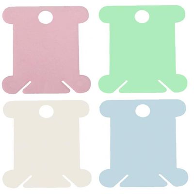 Bontannd 100-Count Thread Bobbins for Cross-Stitch and Embroidery