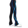 G&F Figure Skating Pants, Skating Leggings, Spiral Skate Training Wear for Women and Girls (Color: Blue, Size: XL) view 1