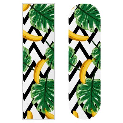 2 Skateboard Grip Tapes with Tropical Stripes