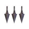 SHARROW Traditional Screw-In Hunting Arrowheads, Solid Metal, 12-Pack, Type 10 view 3