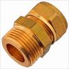 MegaHaustechnik Copper Pipe Screw Fitting, 18 mm x 1 in Male Thread view 1