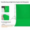 Vevelux 2 x 3 m Green Screen Photography Backdrop with 8 Large Studio Clamps view 3