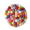 Zonster Durable Felt Coasters, Round Handmade Felted Wool Ball, 10 cm view 4