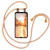 moex Phone Lanyard Case for Samsung Galaxy A03s, Removable 155 cm Strap, Gold view 1