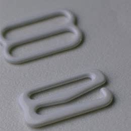 XIUCAI 10 Sets of Nylon-Coated Lingerie Hardware, Figure-8 and 9 Shapes, Metal Bra Hooks and Sliders, 5 Colors