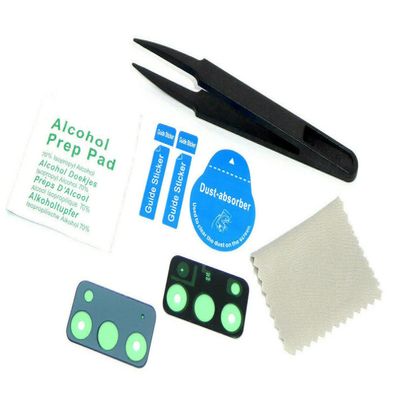 handywest Camera Glass Lens Adhesive Tool Cloth for Samsung Galaxy Note 20 / Note 20 5G, Green