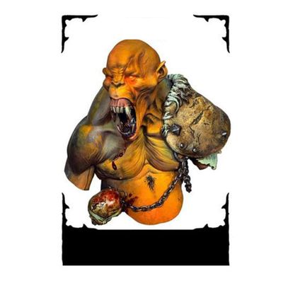 PANGCHENG 1/10 Antique Fantasy Officer Bust Resin Model Kit