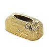 DawnDream Acrylic Tissue Box, Rose Gold view 3