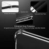 CaseLover Phone Necklace Case for Realme 8i 5G, Ultra-Thin Transparent Soft Silicone Case with Lanyard, Black view 2