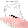 CaseLover Phone Necklace Case for Realme 8i 5G, Ultra-Thin Transparent Soft Silicone Case with Lanyard, Black view 4