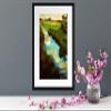 Pixxprint Paula Modersohn-Becker “Moorgraben Moorkanal” Framed Art Print with Gallery Mat, 100 x 70 cm view 2