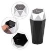 Liudan Mini Press-Type Car Cup Holder Trash Can with Lid view 3