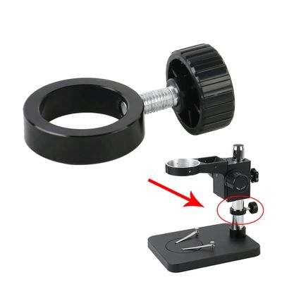 ZTBH Microscope Accessory Kit, Metal Column Rod Holder for Industrial Trinocular Stereo Microscopes and Video Cameras, 25 mm/32 mm (Color: 32 mm B)