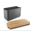 EVA SOLO Bread Box | Keeps Bread Fresh and Delicious | Elephant Grey view 3