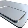 Signaltique.biz France Acrylic Mirror, 3 mm, 100 x 1200 mm, Silver, Rounded Corners, Lightweight & Shatter-Resistant, with Protective Film view 2